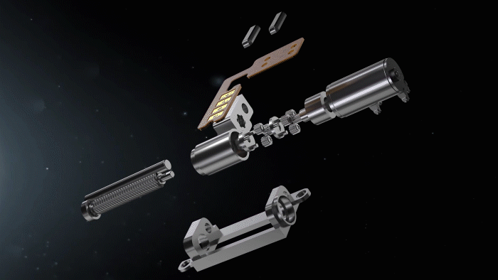 汽车电动尾门拉锁盒